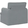 Fotelis Sofa Šviesiai pilka 142 x 80 x 85 cm Metalas
