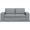 Sofa Šviesiai pilka 182 x 80 x 82 cm Metalas