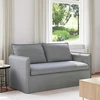 Sofa Šviesiai pilka 195 x 82 x 85 cm Metalas