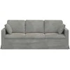 Sofa Šviesiai pilka 198 x 78 x 80 cm Aksomas
