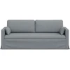 Sofa Šviesiai pilka 198 x 78 x 80 cm Metalas