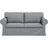 Sofa Šviesiai pilka 215 x 82 x 80 cm Metalas