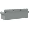 Sofa Šviesiai pilka 215 x 82 x 80 cm Metalas