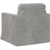 Sofa Šviesiai pilka 78 x 78 x 80 cm Aksomas