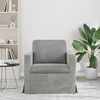 Sofa Šviesiai pilka 78 x 78 x 80 cm Aksomas