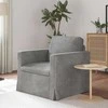 Sofa Šviesiai pilka 78 x 78 x 80 cm Aksomas
