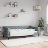 Sofa, šviesiai pilkos spalvos, 90x190cm, audinys