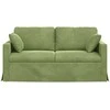 Sofa Šviesiai žalia 158 x 78 x 80 cm Aksomas