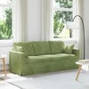 Sofa Šviesiai žalia 198 x 78 x 80 cm Aksomas