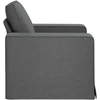 Fotelis Sofa Tamsiai pilka 102 x 80 x 82 cm Metalas