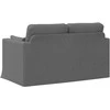 Sofa Tamsiai pilka 138 x 78 x 80 cm Metalas