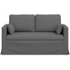 Sofa Tamsiai pilka 138 x 78 x 80 cm Metalas