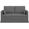 Sofa Tamsiai pilka 138 x 78 x 80 cm Metalas