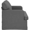 Sofa Tamsiai pilka 142 x 80 x 85 cm Metalas