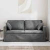 Sofa Tamsiai pilka 158 x 78 x 80 cm Aksomas