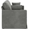 Sofa Tamsiai pilka 158 x 78 x 80 cm Aksomas