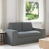 Sofa Tamsiai pilka 162 x 80 x 82 cm Metalas