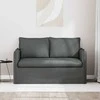 Sofa Tamsiai pilka 195 x 82 x 85 cm Metalas