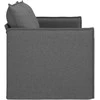 Sofa Tamsiai pilka 195 x 82 x 85 cm Metalas