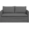 Sofa Tamsiai pilka 195 x 82 x 85 cm Metalas