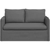 Sofa Tamsiai pilka 195 x 82 x 85 cm Metalas