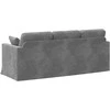 Sofa Tamsiai pilka 198 x 78 x 80 cm Aksomas