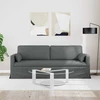 Sofa Tamsiai pilka 198 x 78 x 80 cm Metalas