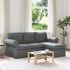 Sofa Tamsiai pilka 215 x 138 x 80 cm Metalas
