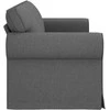 Sofa Tamsiai pilka 215 x 82 x 80 cm Metalas