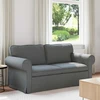 Sofa Tamsiai pilka 215 x 82 x 80 cm Metalas