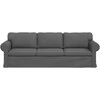 Sofa Tamsiai pilka 215 x 82 x 80 cm Metalas
