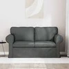 Sofa Tamsiai pilka 215 x 82 x 80 cm Metalas