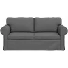 Sofa Tamsiai pilka 215 x 82 x 80 cm Metalas