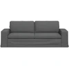 Sofa Tamsiai pilka 222 x 80 x 82 cm Metalas
