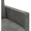 Sofa Tamsiai pilka 228 x 78 x 80 cm Aksomas