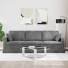 Sofa Tamsiai pilka 228 x 78 x 80 cm Aksomas
