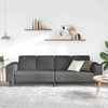 Sofa Tamsiai pilka 250 x 77 x 76 cm Kordūrinis audinys