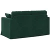 Sofa Tamsiai žalia 138 x 78 x 80 cm Aksomas