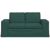 Sofa Tamsiai žalia 162 x 80 x 82 cm Metalas