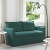 Sofa Tamsiai žalia 195 x 82 x 85 cm Metalas