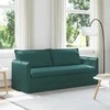 Sofa Tamsiai žalia 195 x 82 x 85 cm Metalas