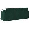 Sofa Tamsiai žalia 198 x 78 x 80 cm Aksomas