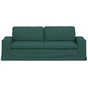 Sofa Tamsiai žalia 222 x 80 x 82 cm Metalas
