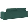 Sofa Tamsiai žalia 222 x 80 x 82 cm Metalas