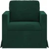 Sofa Tamsiai žalia 78 x 78 x 80 cm Aksomas