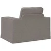 Fotelis Sofa Taupe 102 x 80 x 82 cm Metalas