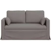 Sofa Taupe 138 x 78 x 80 cm Metalas