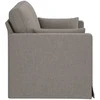 Sofa Taupe 138 x 78 x 80 cm Metalas