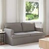 Sofa Taupe 142 x 80 x 85 cm Metalas