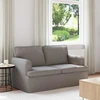 Sofa Taupe 142 x 80 x 85 cm Metalas